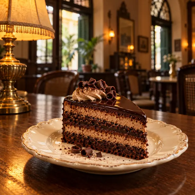 Sweet treats at The Calcutta Quiet, best cafe in kolkata